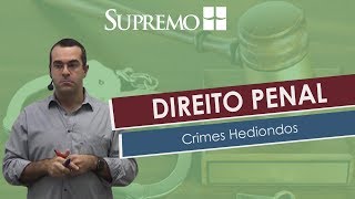 Direito Penal  Prof Gabriel Habib  Crimes Hediondos [upl. by Hilaire]