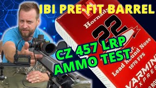 CZ 457 LRP  Hornady Varmint Express 22lr  50 yards [upl. by Oniliuqnart]