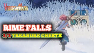 Rime Falls Treasure Chests Locations in Visions of Mana [upl. by Eilyw]