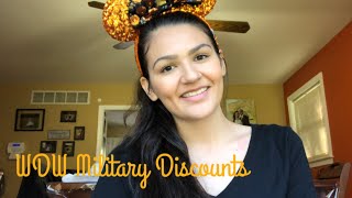 DISNEY MILITARY DISCOUNTS  PLANNING 20182019 [upl. by Mckinney169]