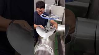 The process of metal finishing of pipe and tap [upl. by Saks964]