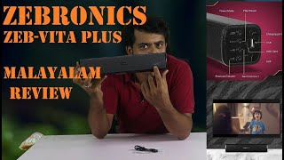 Zebronics ZEBVITA PLUS Portable Bluetooth Speaker  Malayalam Review [upl. by Haldi]