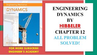 121 Rectilinear Kinematics Engineering Dynamics Hibbeler 14th ed  Engineers Academy [upl. by Ahsiled]