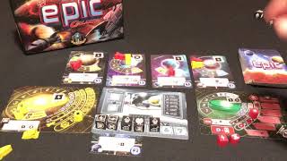 Tiny Epic Galaxies Solo Playthrough [upl. by Floridia460]