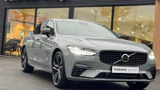 Volvo S90 T8 455pk AWD Ultimate Dark  Luchtvering  BowersampWilkins [upl. by Ytirehc]