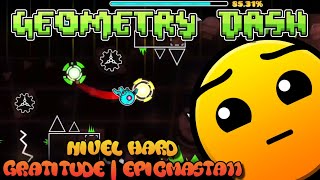 Geometry Dash  Nivel Hard Gratitude [upl. by Davine133]