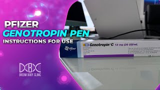 Pfizer Genotropin HGH Pen Activation  Instructions for use [upl. by Dearr]