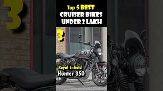 Top 5 Best Cruiser Bikes Under 2 Lakh in India [upl. by Uda]