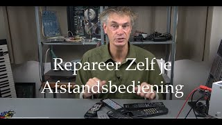 Afstandsbediening zelf repareren kun jij ook Remote control Remote control repair [upl. by Naneek695]