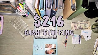 216 Cash Stuffing  Halloween Challenges 🎃 Variable Expenses amp 100 Envelope  cashstuffing [upl. by Llerrom]