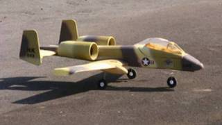 RC A10 Warthog Bad Landing [upl. by Maurey]