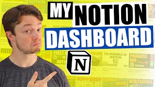 My Notion DASHBOARD WALKTHROUGH  How I get things done using Notion [upl. by Lambart719]