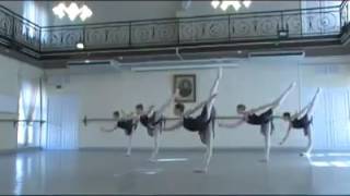 Vaganova Ballet Academy class exam [upl. by Aneekal]