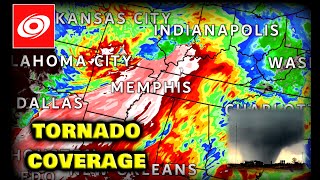 Tornado Outbreak continues across Kentucky Indiana and Tennessee  LIVE [upl. by Selena]