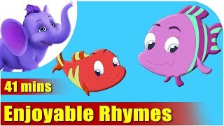 Nursery Rhymes Vol 12  Collection of Top Songs with Karaoke 3D Version [upl. by Aidam]