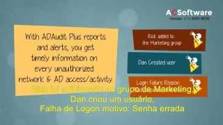 ADAudit Plus  Estudo de Caso [upl. by Geno]