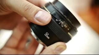 Canon 50mm f14 USM lens review with samples full frame and APSC [upl. by Herby47]