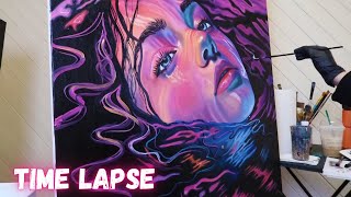 “Ripple” Oil Painting Time Lapse [upl. by Joellen]