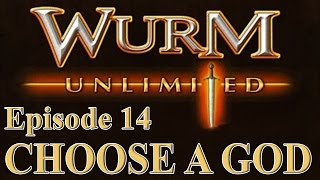 Wurm Unlimited Wurm Online Tutorial  How to choose a godreligionfaith [upl. by Dougald]