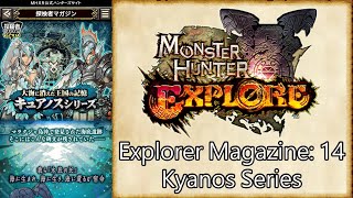 MHXR Explorer Magazine Kyanos Series [upl. by Nuahsyd95]