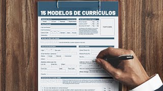 10 MODELOS DE CURRÍCULO EDITÁVEIS [upl. by Juanne]