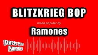 Ramones  Blitzkrieg Bop Karaoke Version [upl. by Bright]