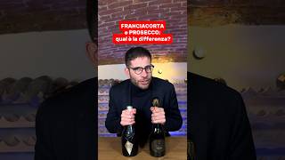 Franciacorta e Prosecco QUAL È LA DIFFERENZA 👀🍷 paroladipresidente vino franciacorta milan [upl. by Ahsienet]