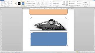 como poner relleno en formas en word 2010 [upl. by Cohlier326]