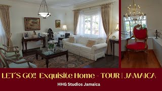 LETS GO Exquisite Home  TOUR  JAMAICA [upl. by Lasser875]