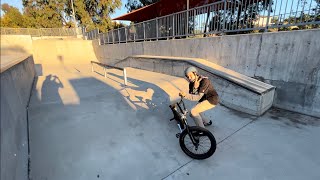 SESIÓN DE SKATEPARK CON PABEL MARQUEZ 🇲🇽 PROFESIONAL BMX RIDER [upl. by Skerl217]