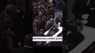 Rich homie Quan open casket live stream funeral 🕊️🙏🏽 richhomiequan shorts yslwoody youngthug [upl. by Dyan]