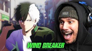 Wind Breaker Opening REACTION  THIS ANIME GOT AURA BABY [upl. by Eisse]