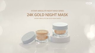 ENG Absolute 24K Gold Night Mask [upl. by Kimberlyn]