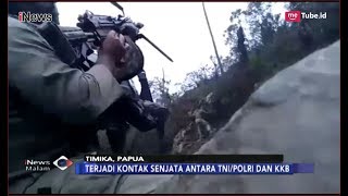 Pos TNI Diserang TNIPolri Baku Tembak dengan KKB Dua Anggota Terluka  iNews Malam 1112 [upl. by Eleonore]