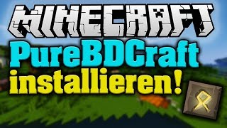 MINECRAFT 19 Sphax PureBDcraft Resourcepack InstallationDownload  Tutorial  Deutsch [upl. by Hampton]