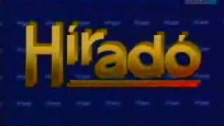 JUST INTRO HUN MTV Híradó intro főcím 19901992 short version [upl. by Natica]