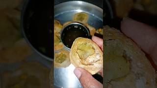 Aaj Kai dino baad ye Mila hai🤤 food indianfoodies ytshots streetfood golgappa panipuri shorts [upl. by Kuehnel421]