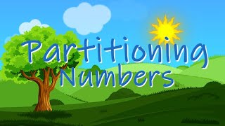 Learning to Partition Numbers for 5 7 year olds [upl. by Ahidam270]