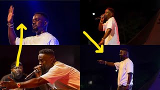 He is Landlord indeed Sarkodie give UG campus back to back hit songs 🎬 [upl. by Corvese]