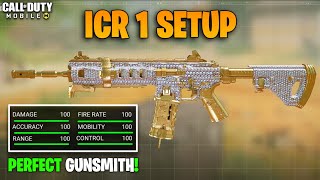 Best ICR 1 GunsmithLoadout Class Setup  Fast ADS  No RECOIL High ACCURACY S4 CODM [upl. by Connor]