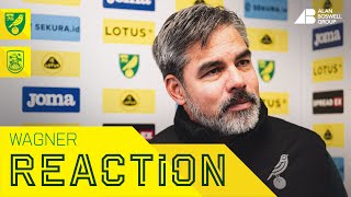 REACTION  Norwich City 20 Huddersfield Town  David Wagner [upl. by Jaynell]