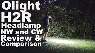 Olight H2R Headlamp Review and Comparison Is 2300 lumens the Brightest ever [upl. by Ellerret]