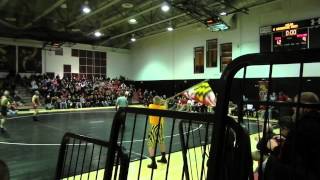 Super fan Robin Ficker  Univeristy of Maryland vs UNC wrestling [upl. by Aivon]