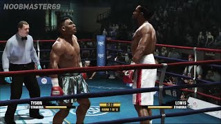 Mike Tyson vs Lennox Lewis  Difficulty quotGreatest of All Timequot [upl. by Eleni892]