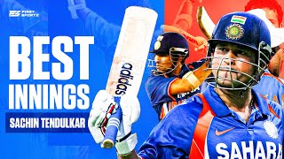 SACHIN TENDULKAR BEST BATTER IN THE WORLD  SACHIN TENDULKAR BEST INNINGS IN CRICKET  cricketvideo [upl. by Collyer]