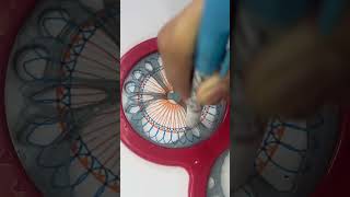 This Spiral Design Is as Relaxing as It Is Stunning asmr art 2024 spirograph shorts [upl. by Zebulon]