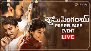 Shyam Singha Roy Pre Release Event LIVE  Nani  Sai Pallavi  Krithi Shetty  Rahul Sankrityan [upl. by Richma]