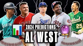 Exactly How The AL West Will Go In 2024 [upl. by Audwen]