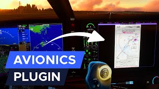 Navigraph Charts in G1000 G3000 and G5000 for MSFS [upl. by Humo664]