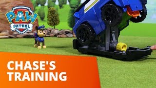 PAW Patrol  Chase’s Training  Ride N Rescue Toy Pretend Play Rescue For Kids [upl. by Limann859]